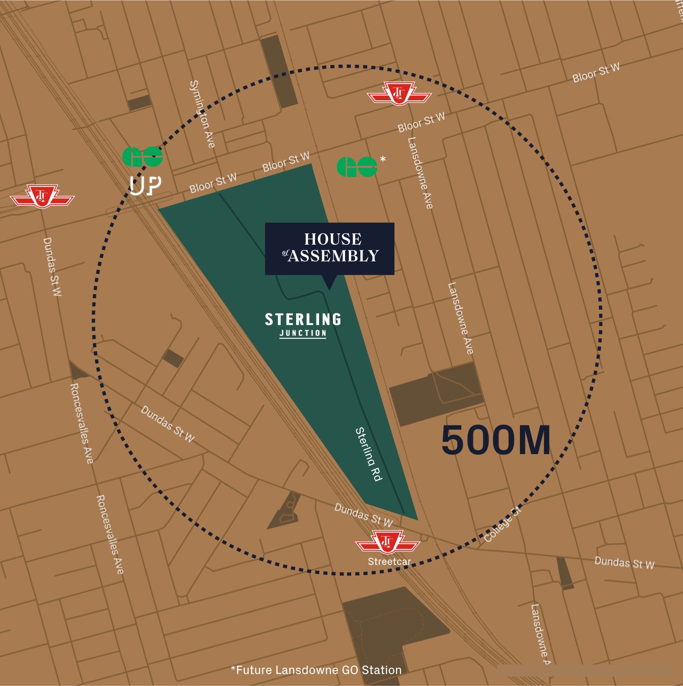 Sterling Junction Map